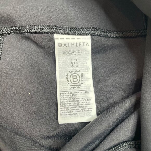 Athleta Salutation Stash 7/8 Tight Leggings Black Large - Picture 6 of 6